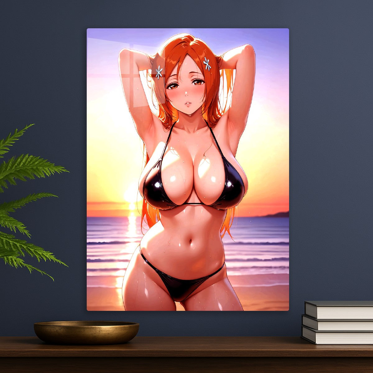 Orihime Inoue bikini beach