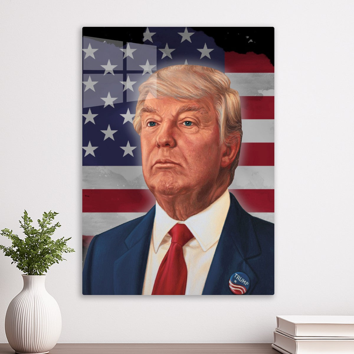 Trump painting, United States President