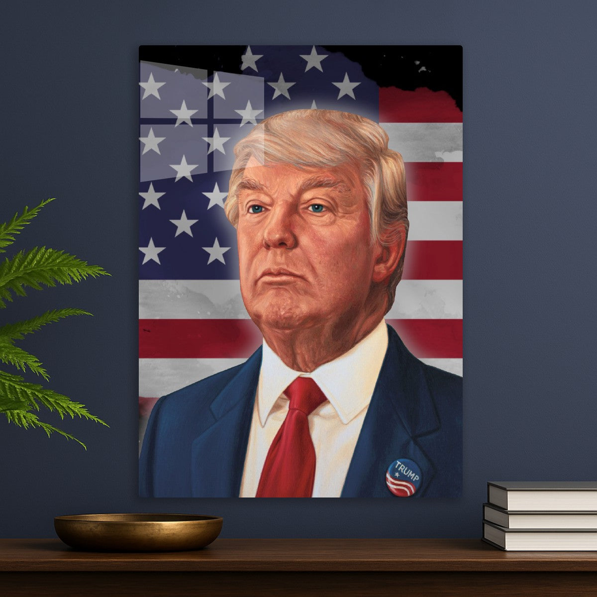 Trump painting, United States President