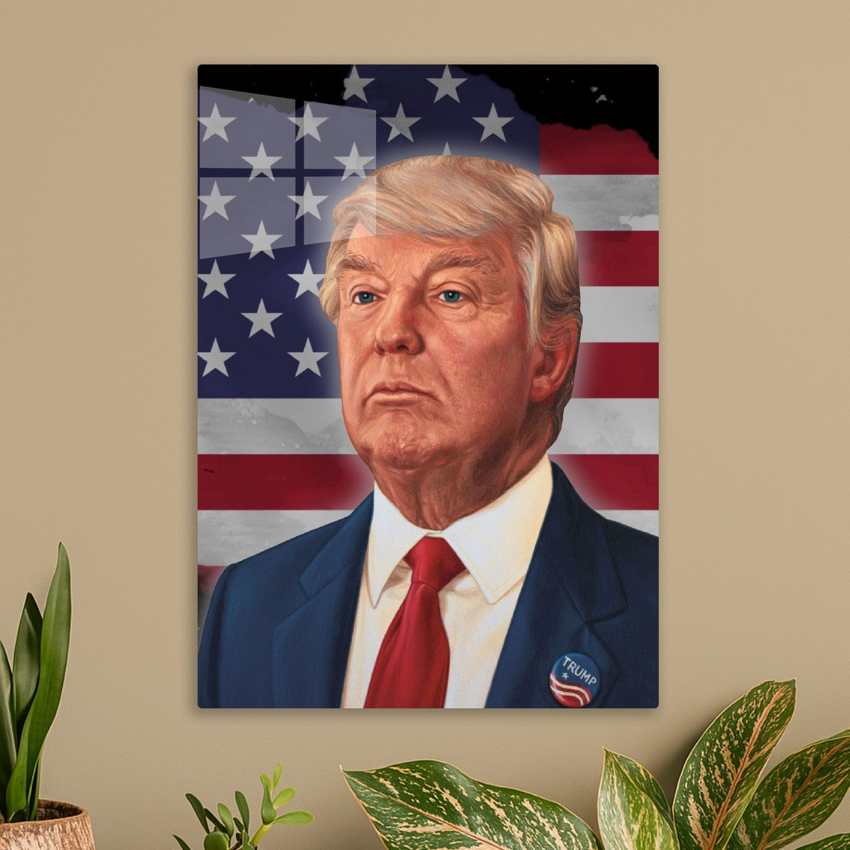 Trump painting, United States President