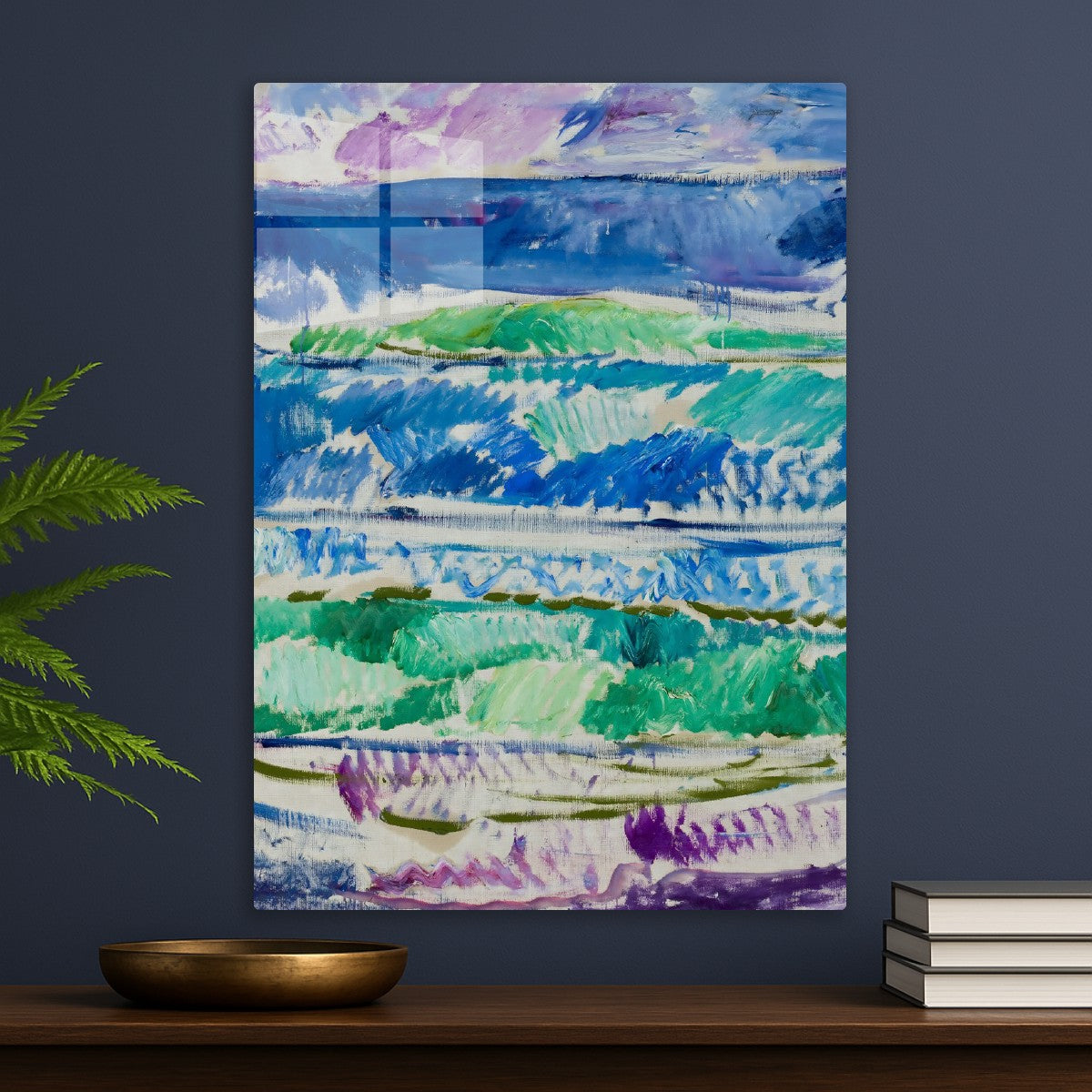 The Waves old Painting
