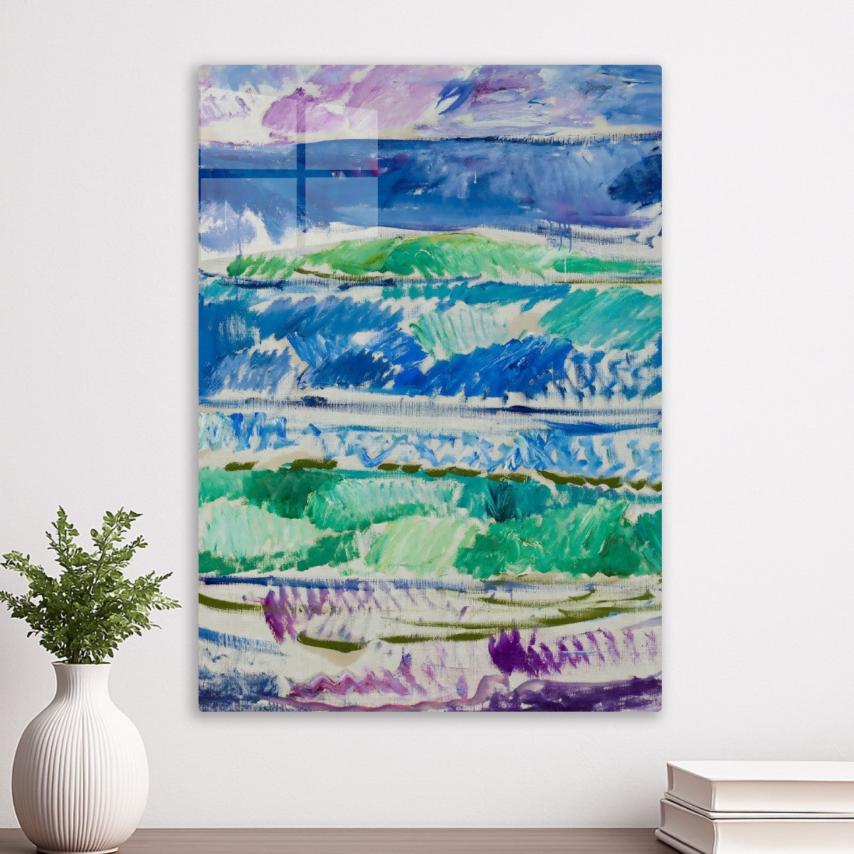 The Waves old Painting