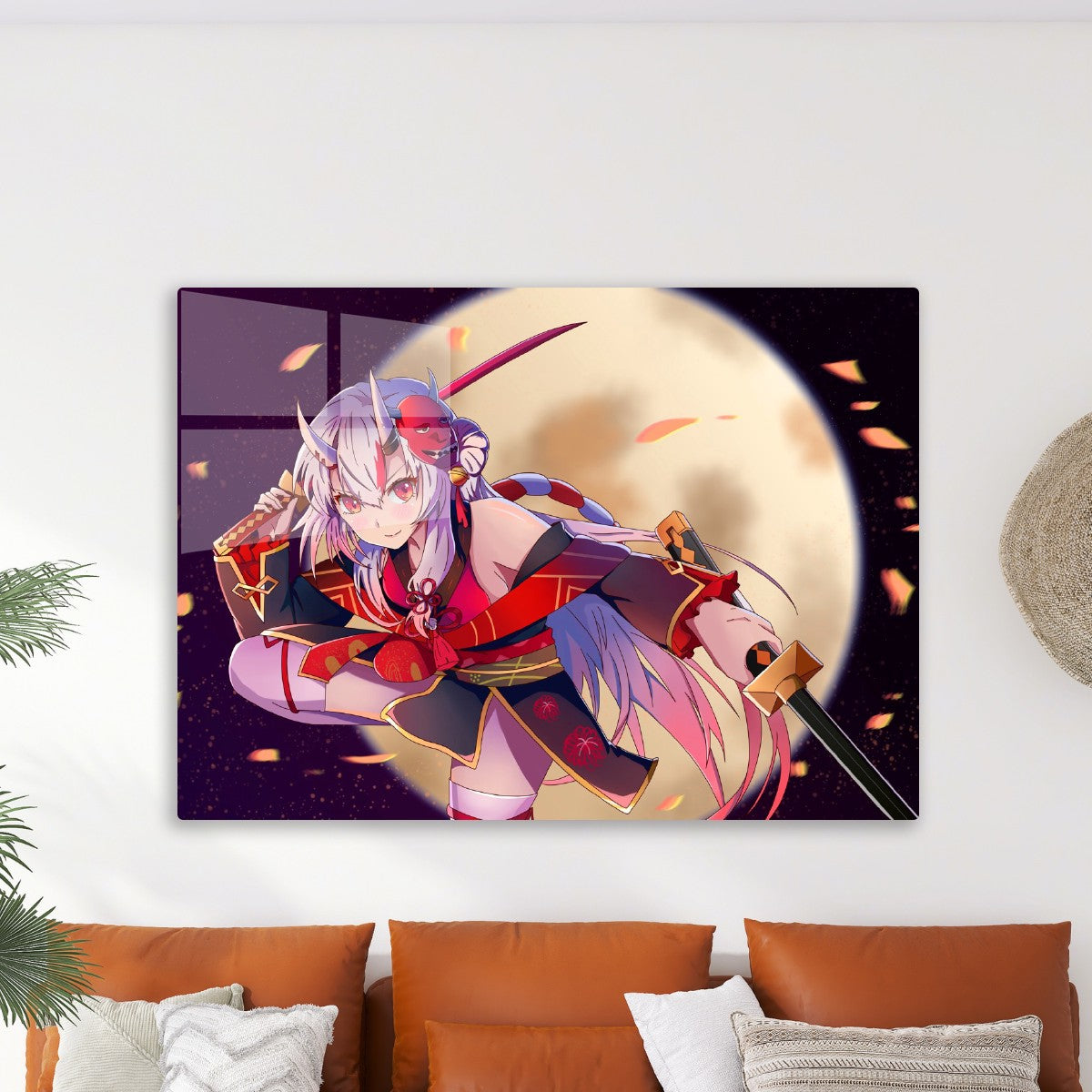 Anime Moon Sword Girl