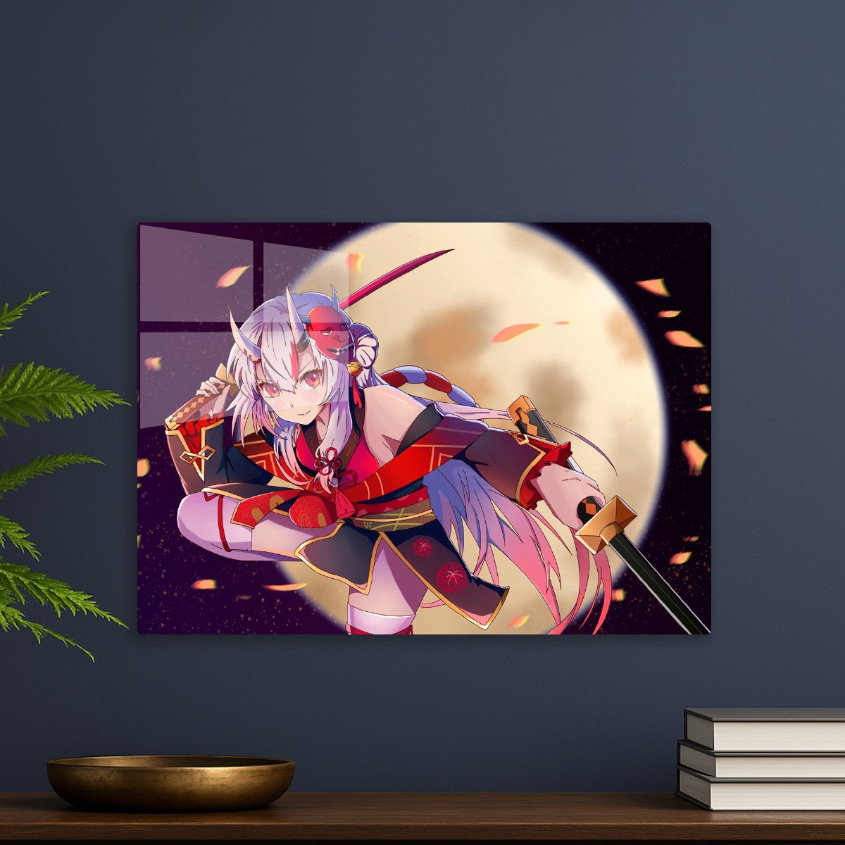 Anime Moon Sword Girl