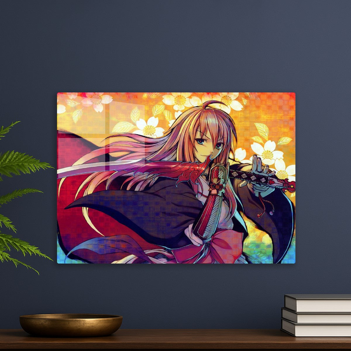 Colorful Anime Sword Girl
