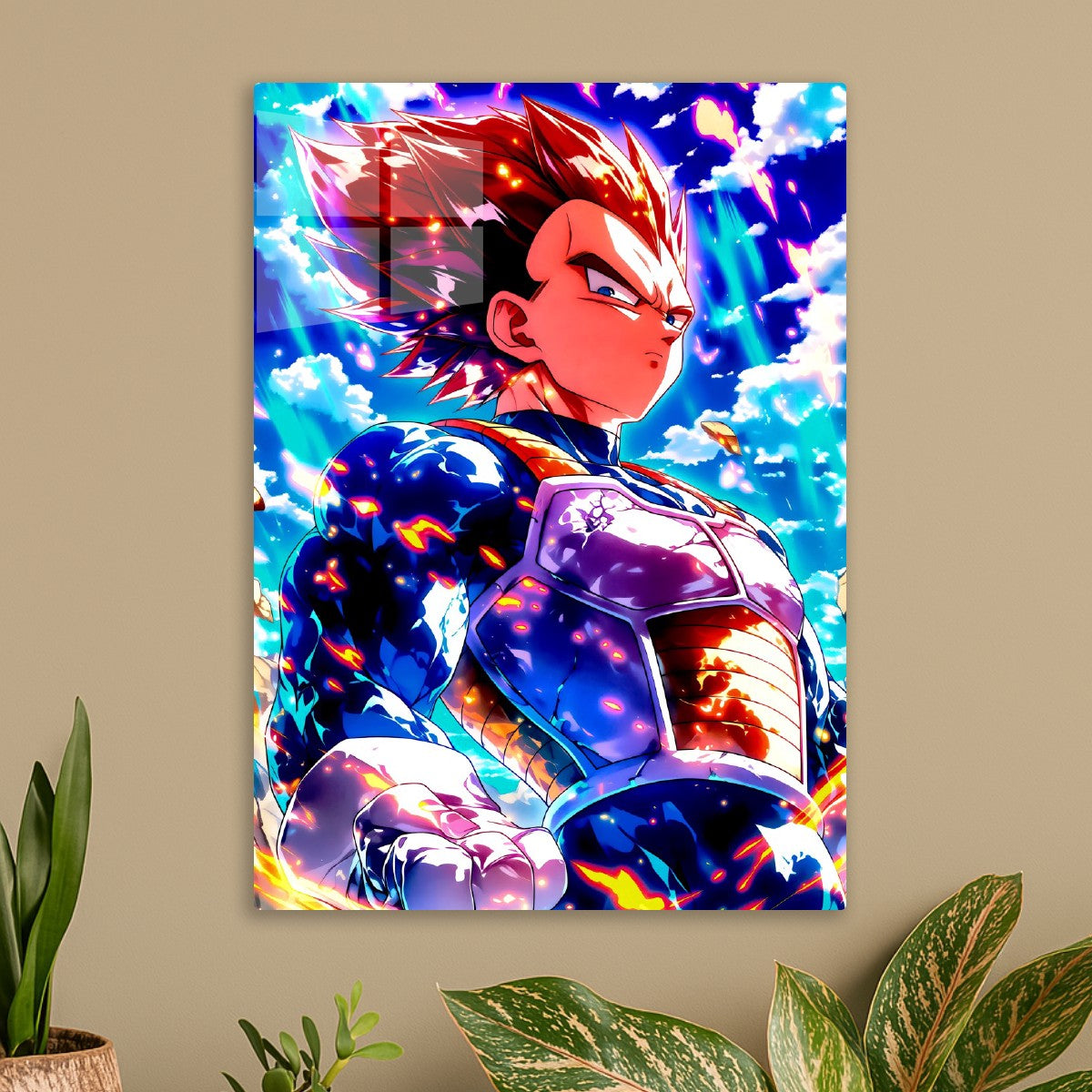 Vegeta shine, Dragon ball