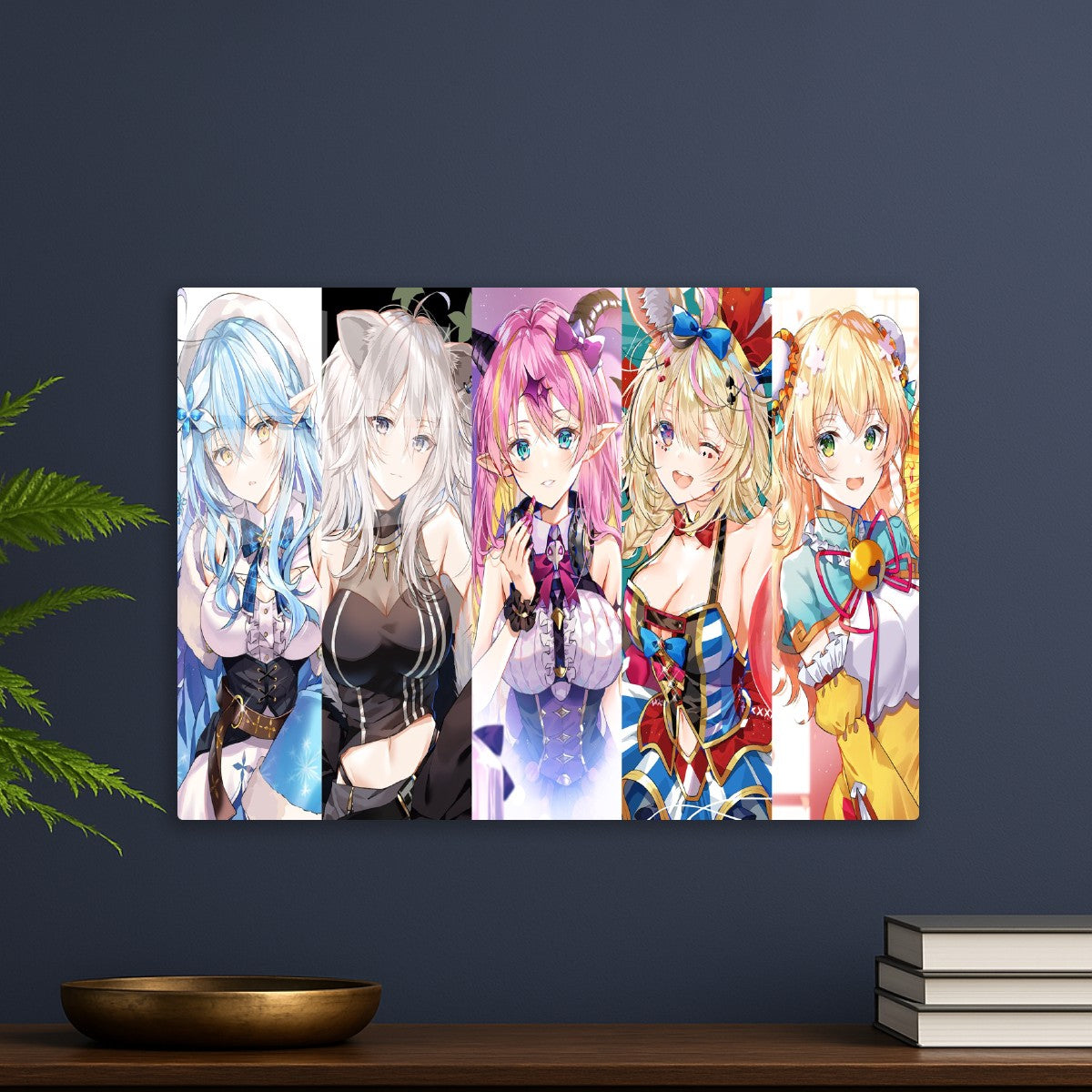Mano Aloe Momosuzu Nene Omar, Hololive Anime Girls