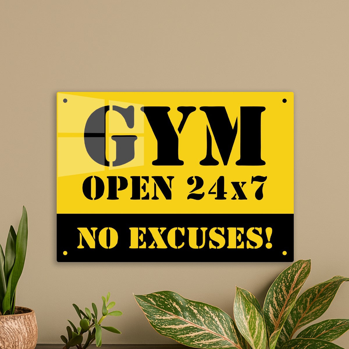 Gym open 24 7 no excuses
