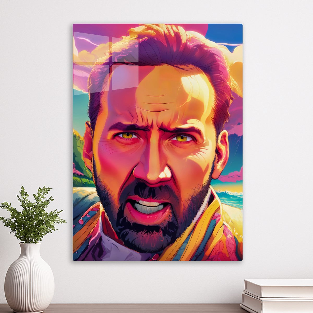Nicolas Cage Pop Art