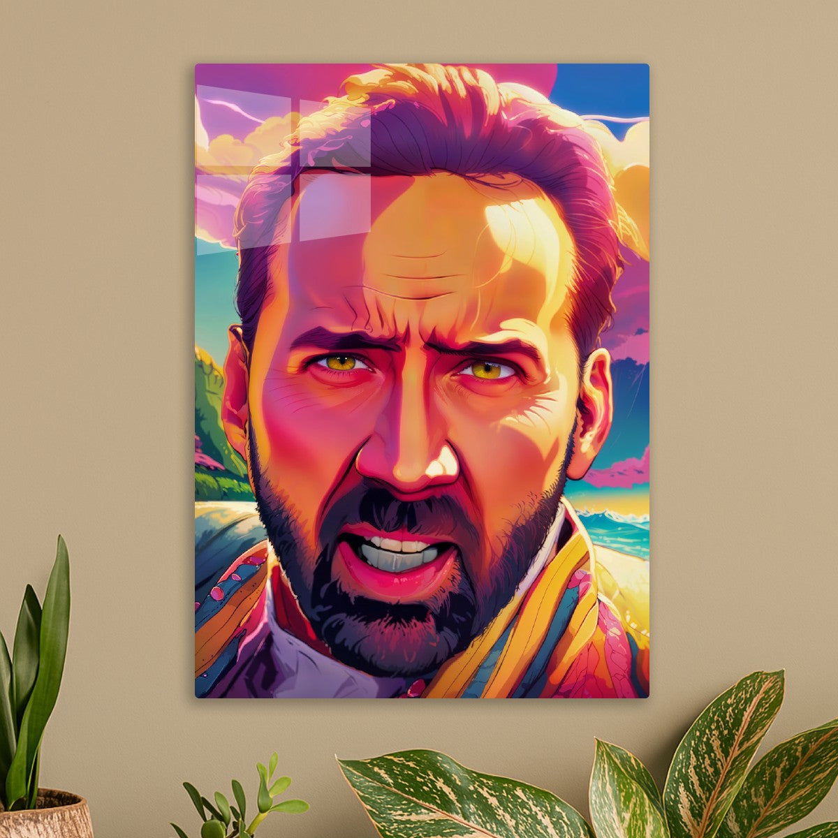 Nicolas Cage Pop Art