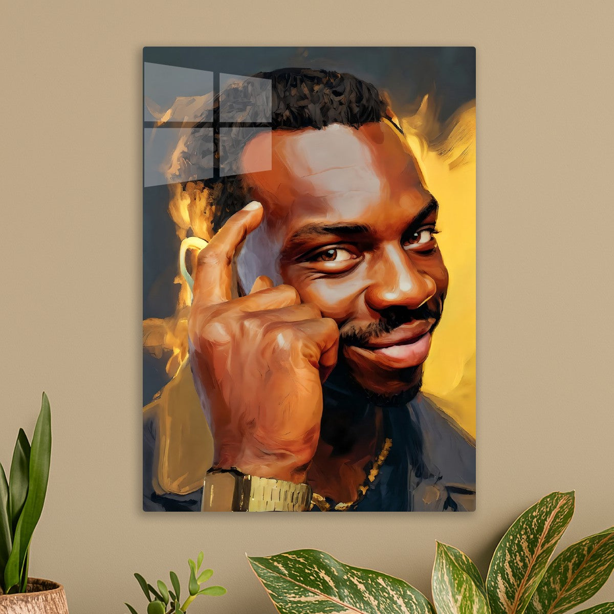 Roll Safe, Think About It Art