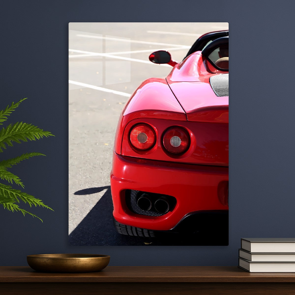 Red Ferrari 360