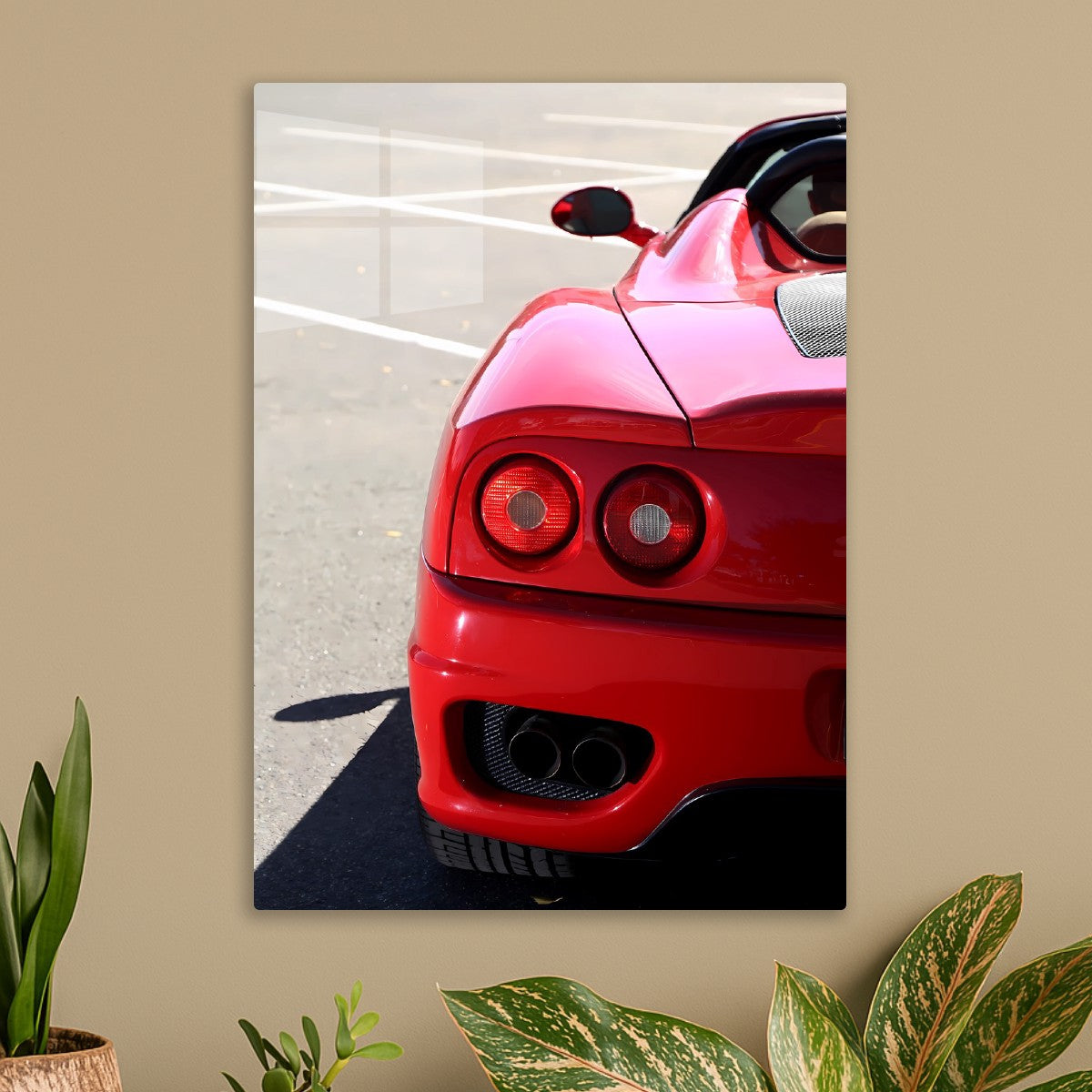 Red Ferrari 360