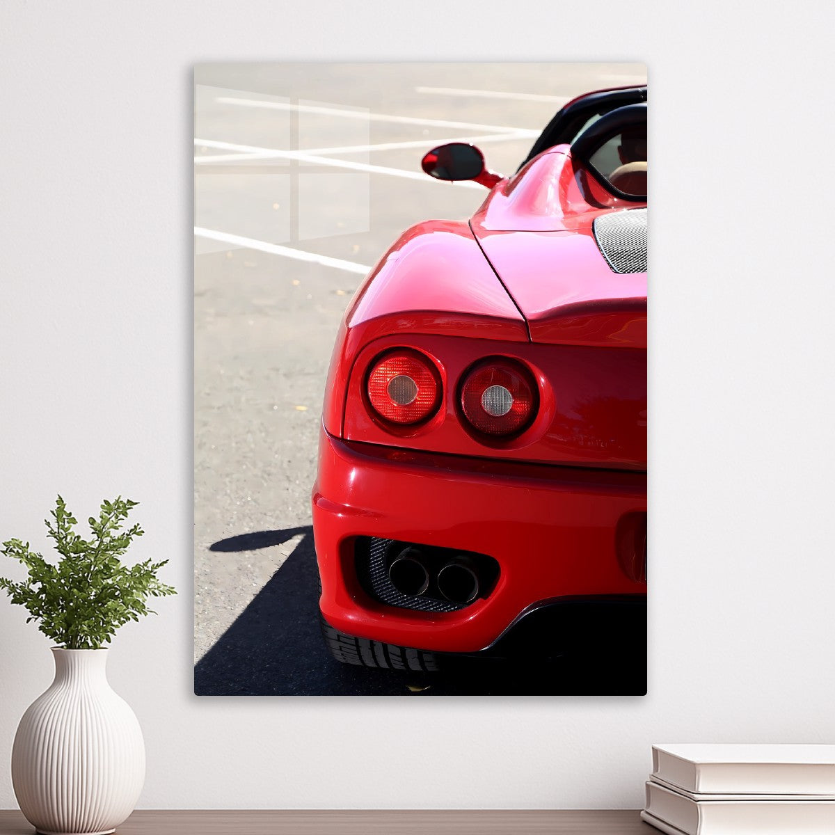 Red Ferrari 360