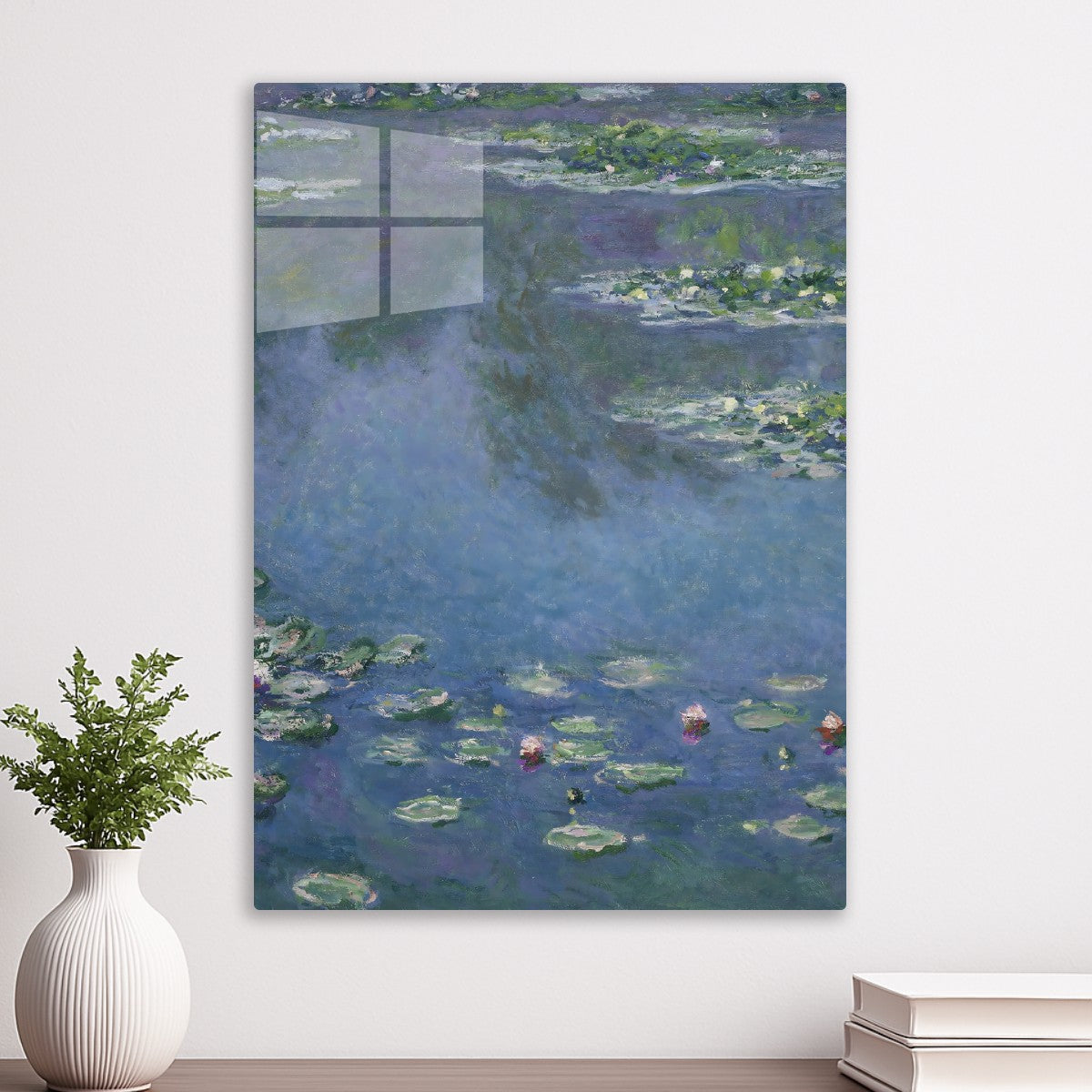 The Water-Lily Pond painting