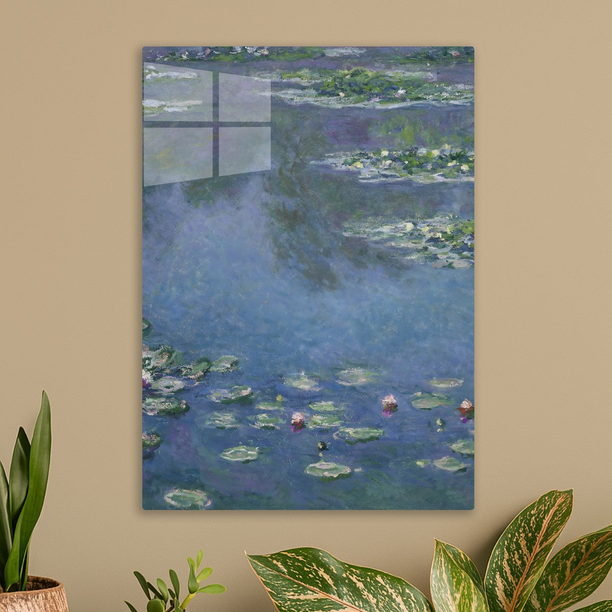 The Water-Lily Pond painting