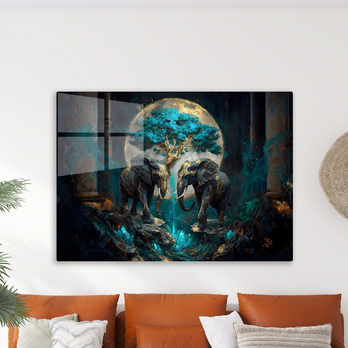 Celestial Guardians Of Elephants