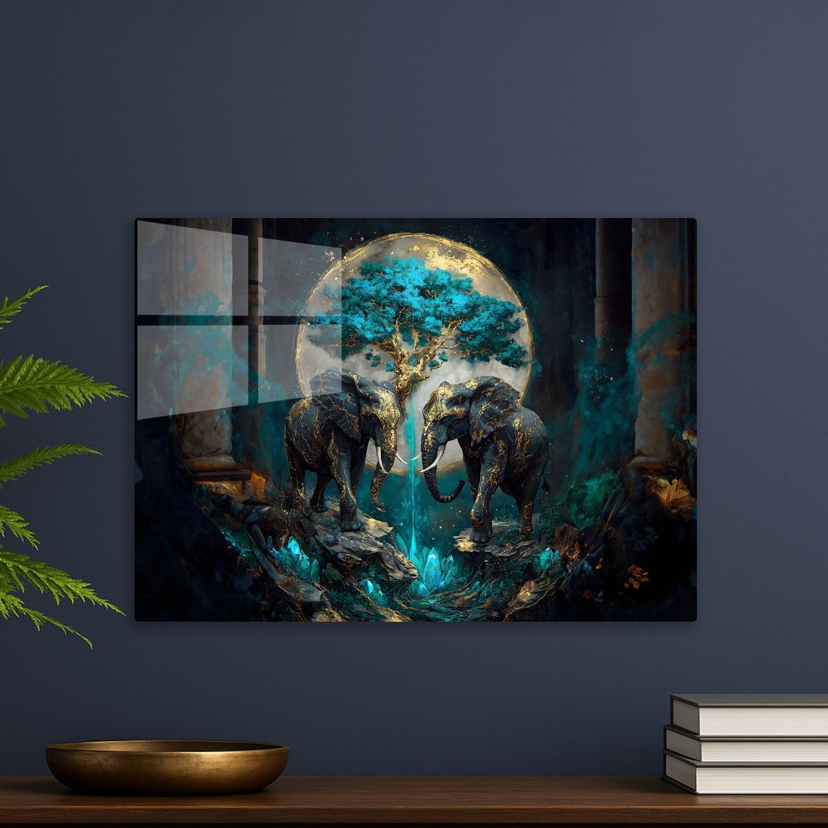 Celestial Guardians Of Elephants
