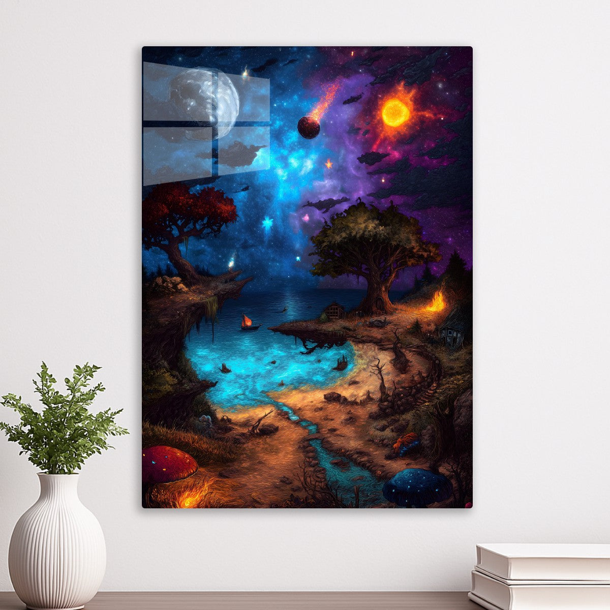 Cosmic Woodland Dreamscape
