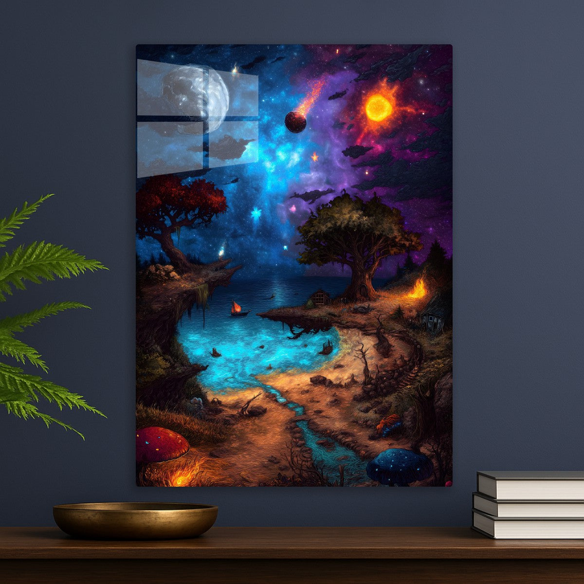 Cosmic Woodland Dreamscape