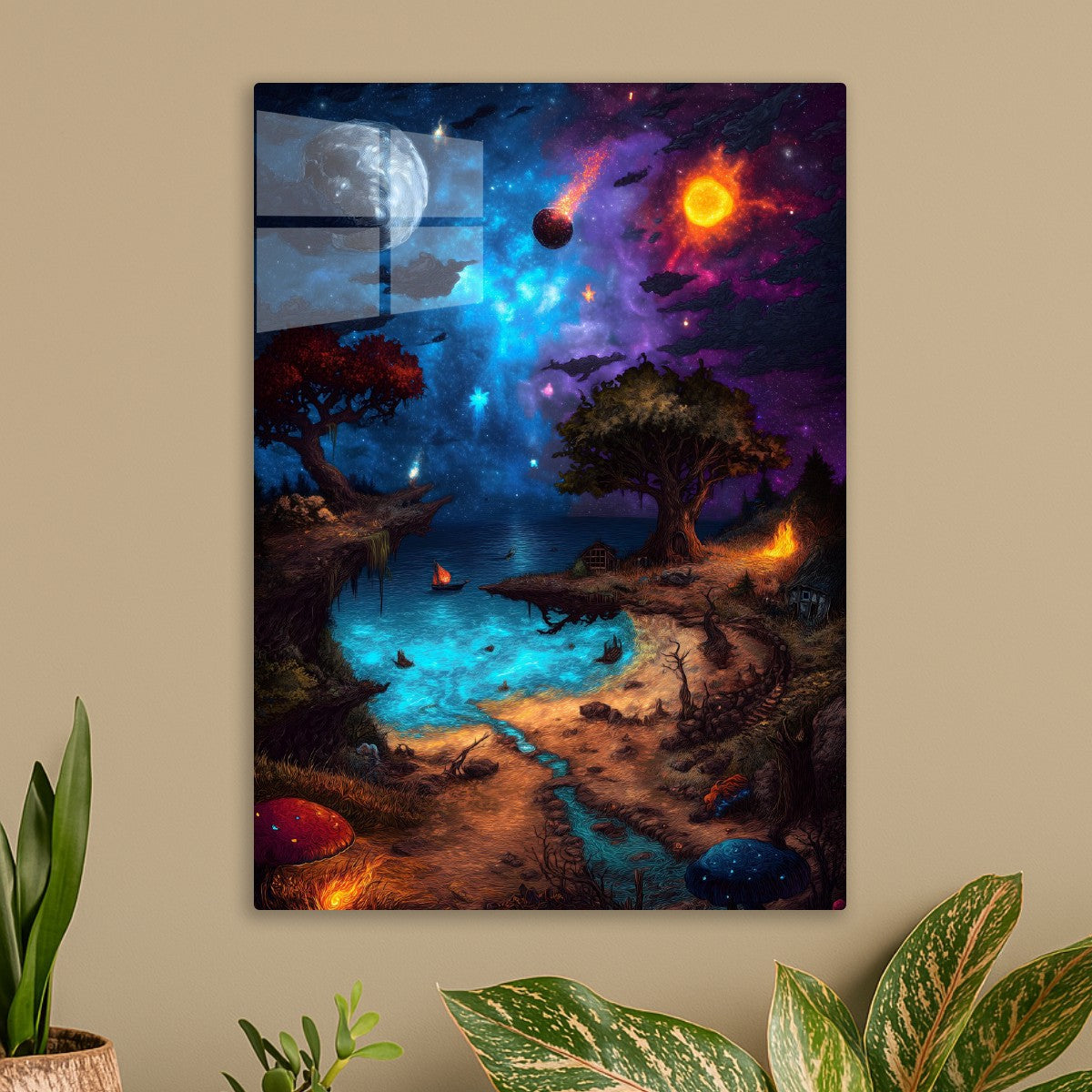 Cosmic Woodland Dreamscape