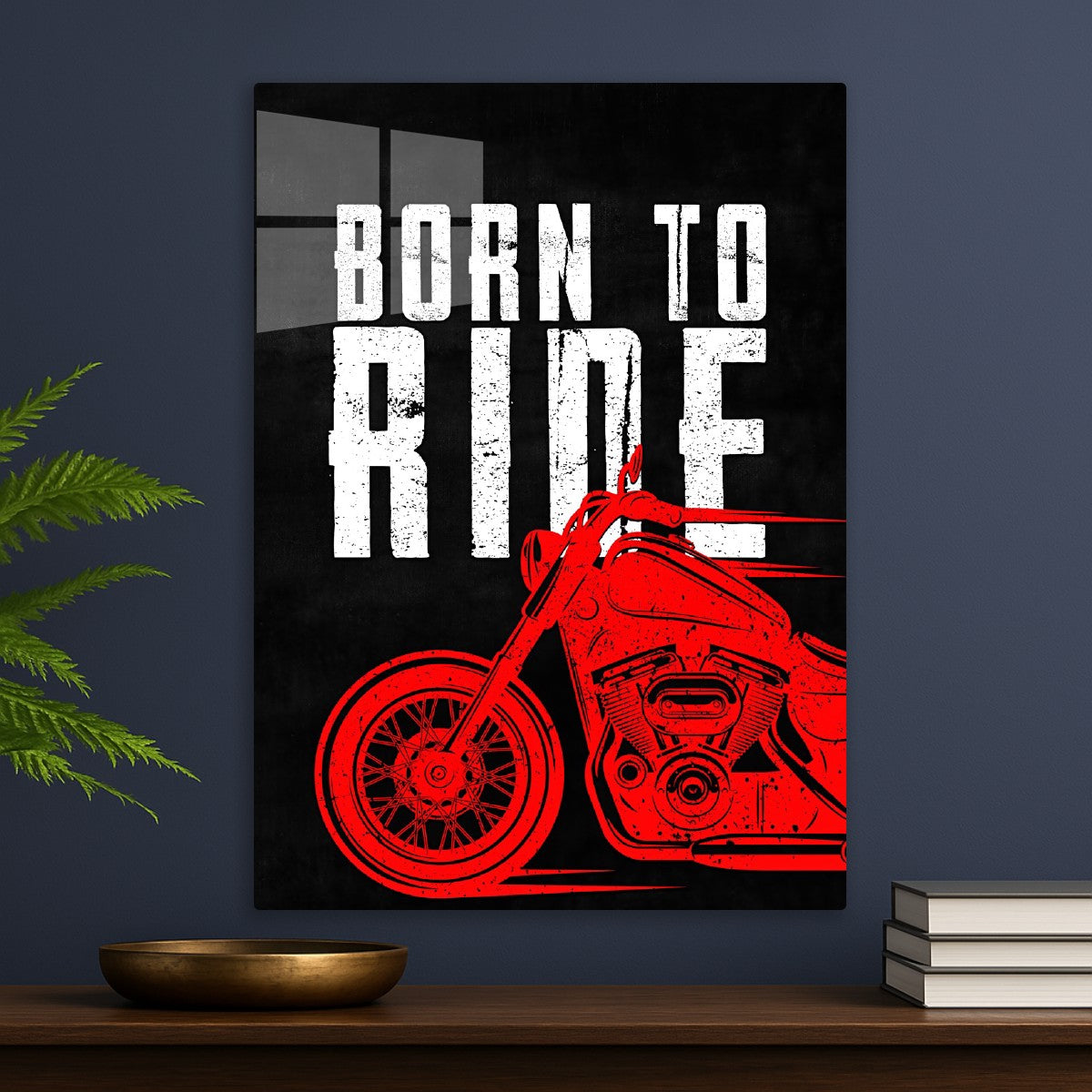 typography born to ride