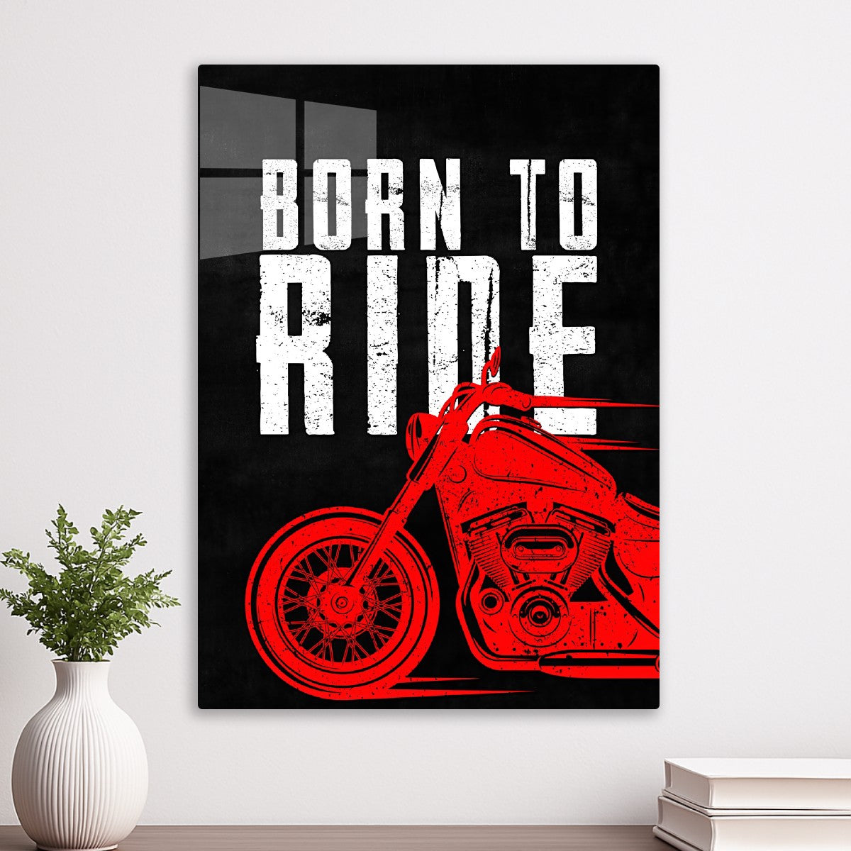 typography born to ride