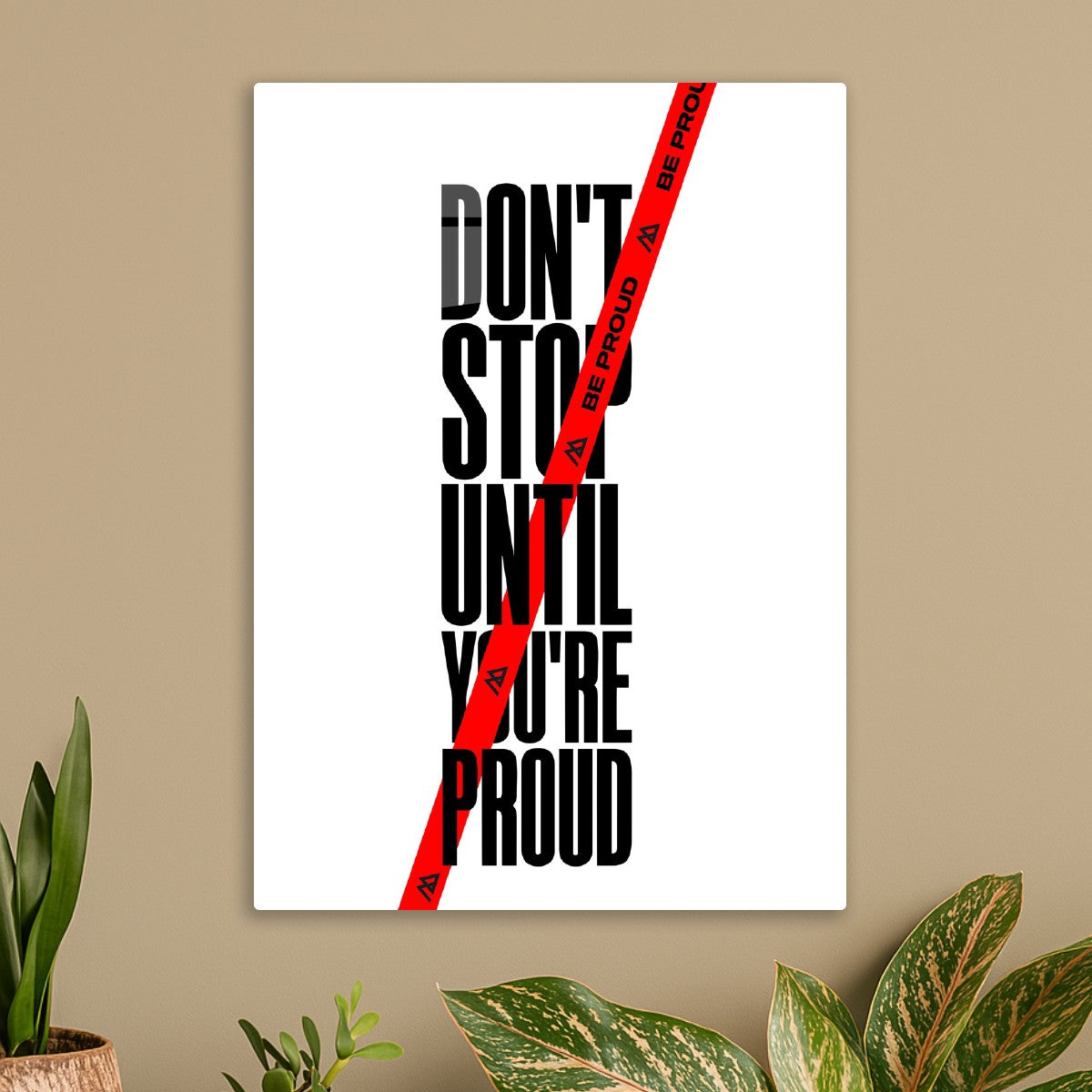 typography proud