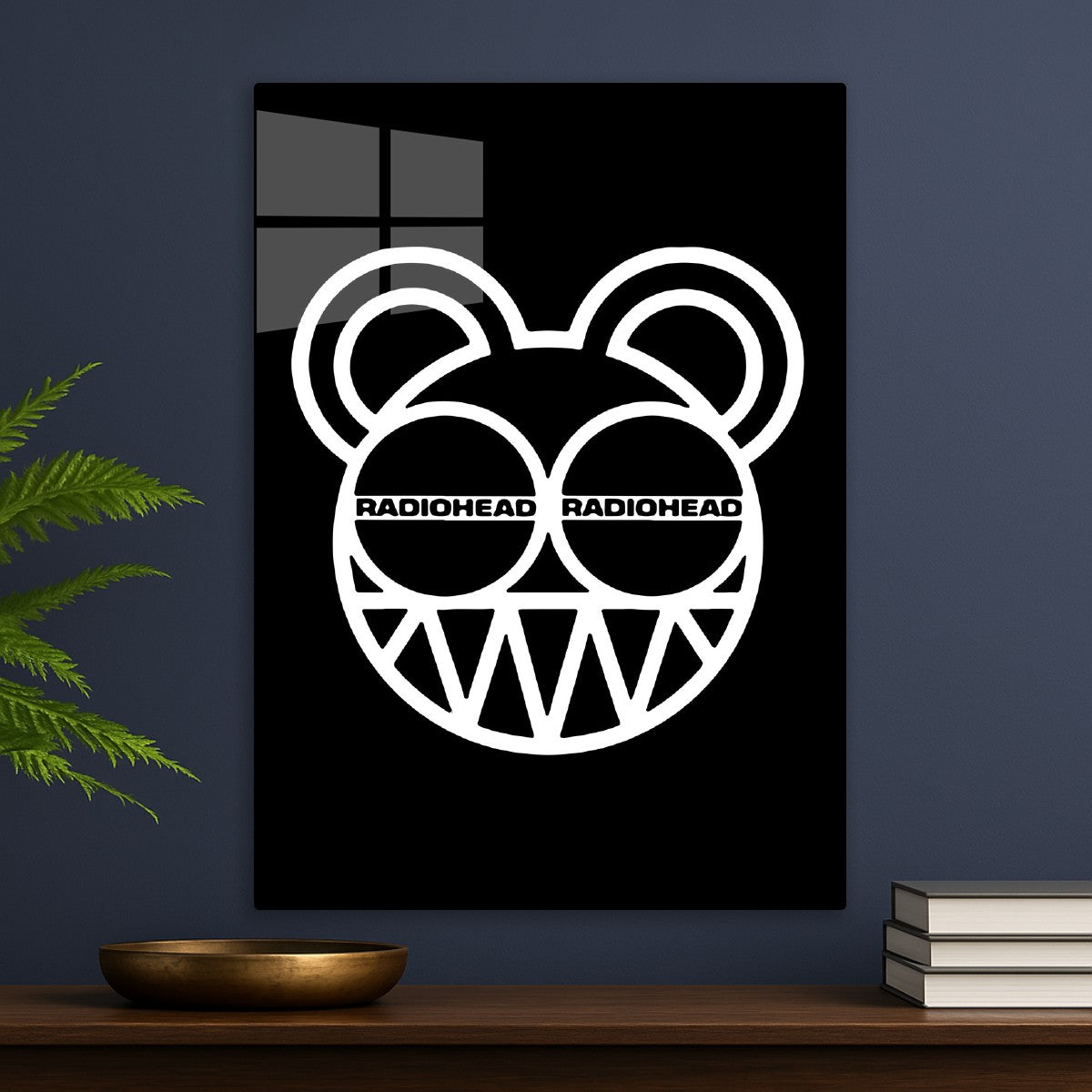 Radiohead Grinning Bear Emblem