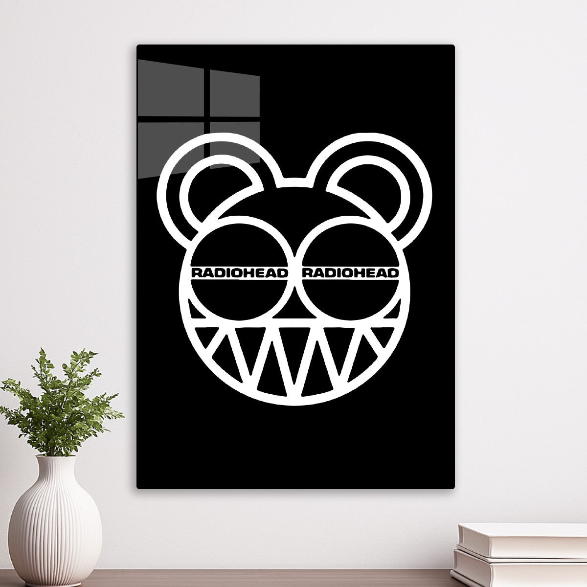 Radiohead Grinning Bear Emblem