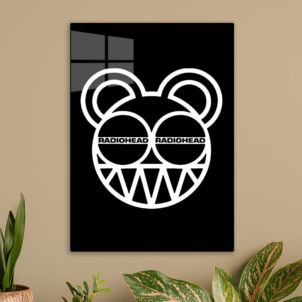 Radiohead Grinning Bear Emblem