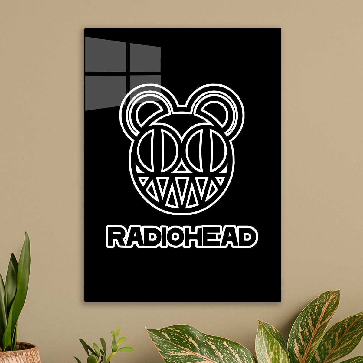 Radiohead Bear Logo Typography