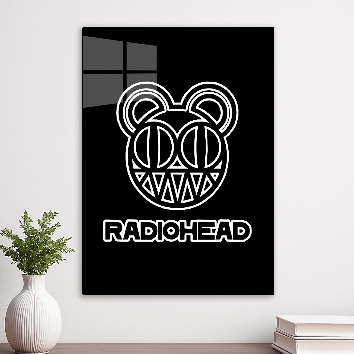 Radiohead Bear Logo Typography