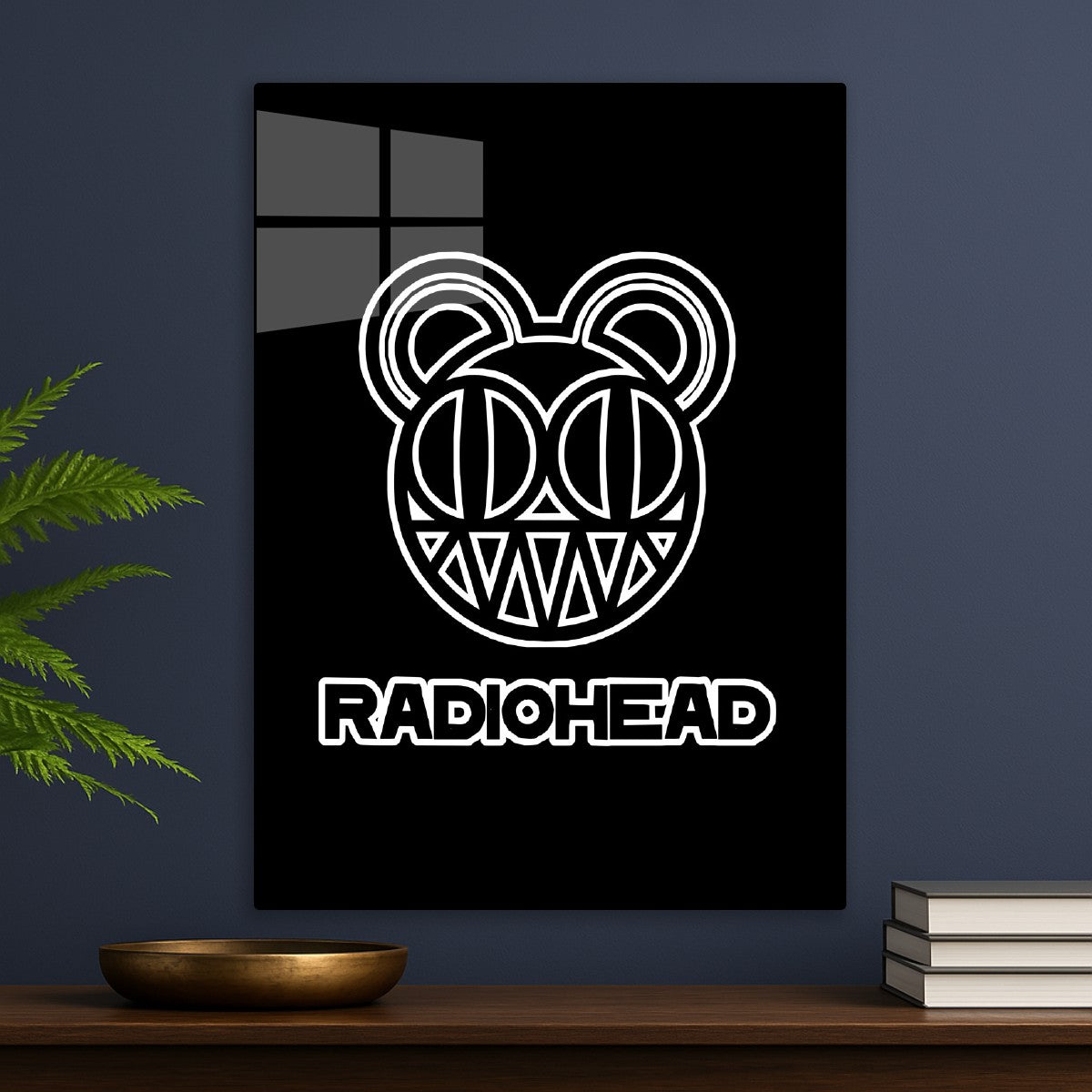 Radiohead Bear Logo Typography