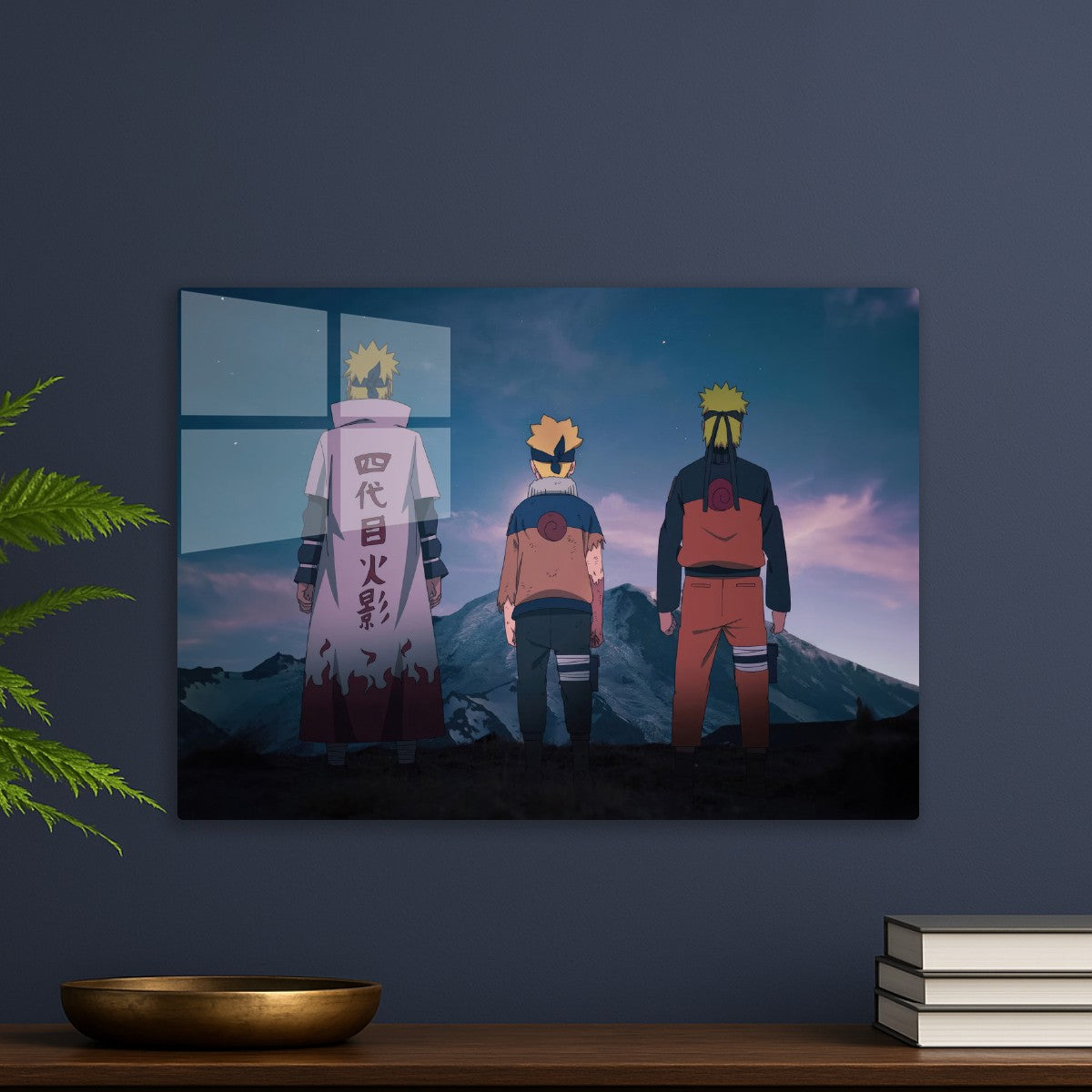 Minato, Naruto and boruto