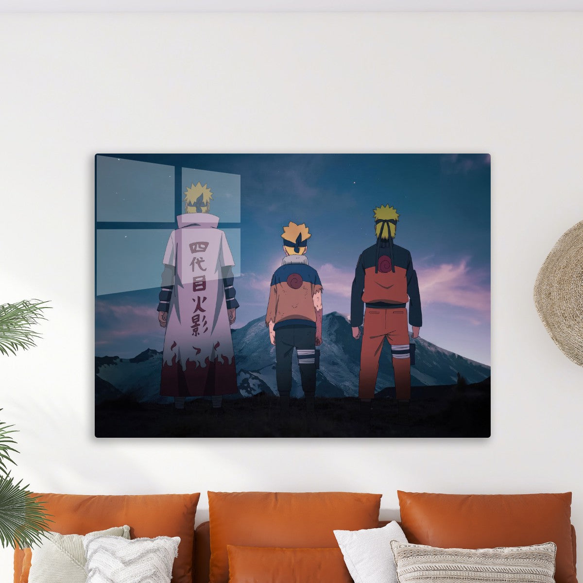 Minato, Naruto and boruto