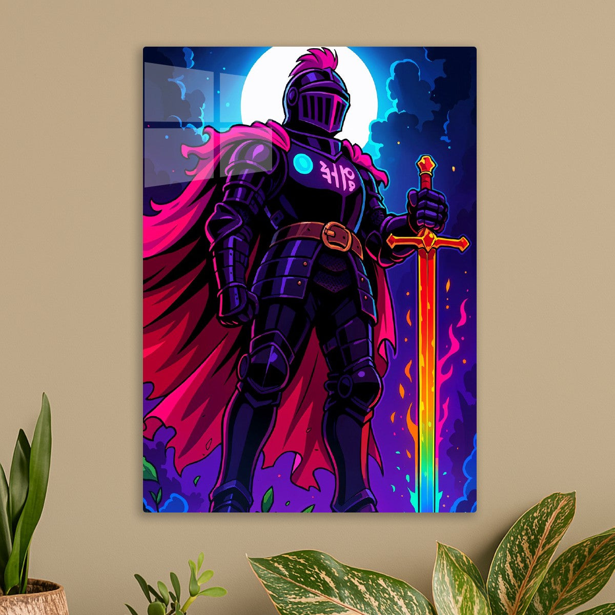 Knight of the Neon Flame