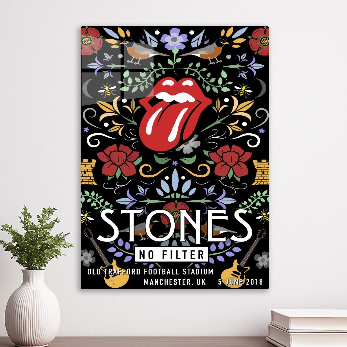 Rolling Stones Manchester Art