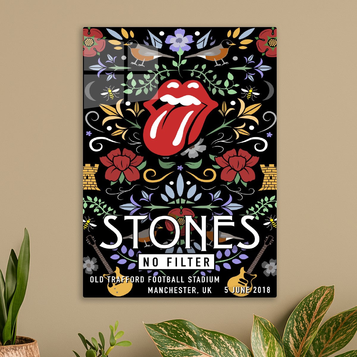 Rolling Stones Manchester Art
