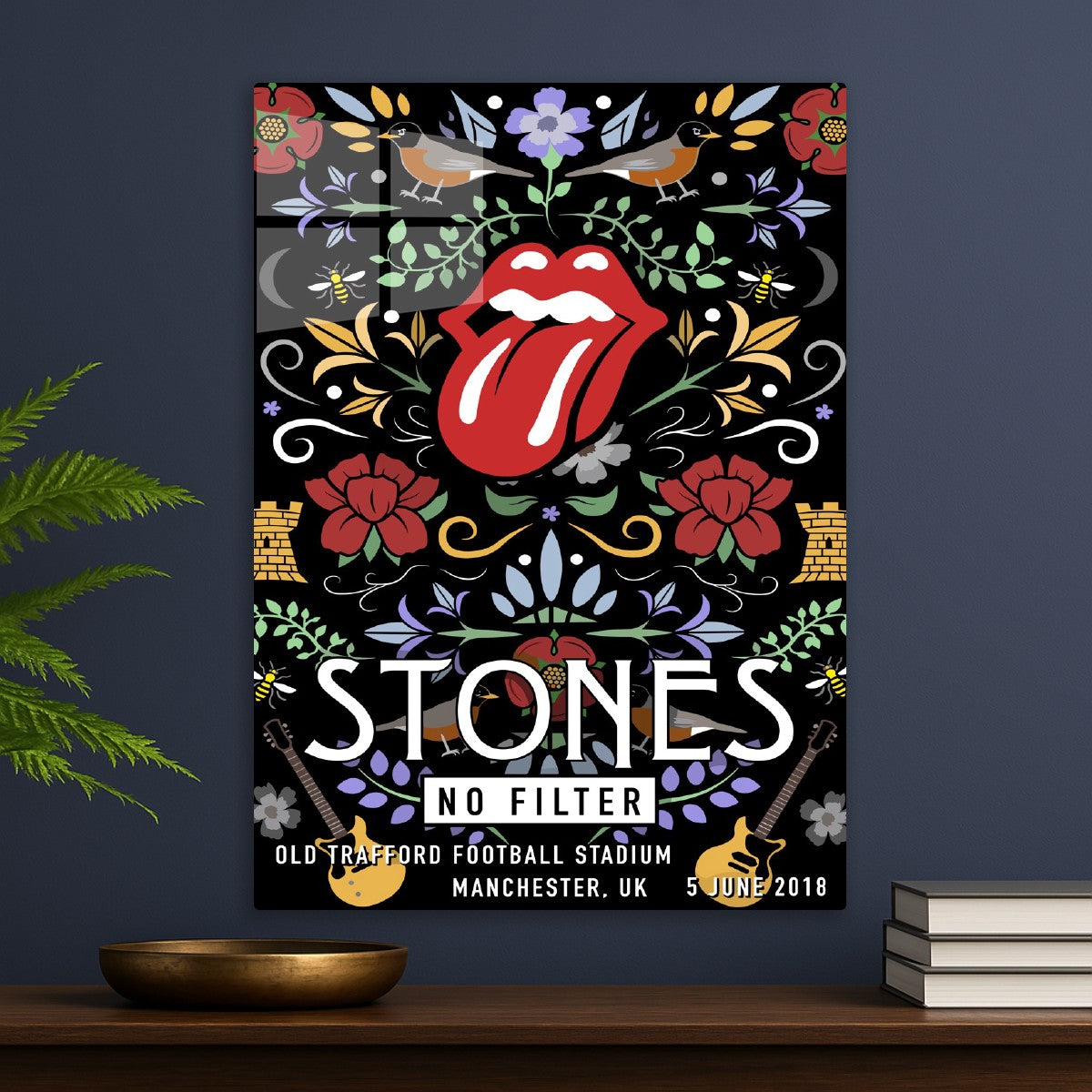 Rolling Stones Manchester Art