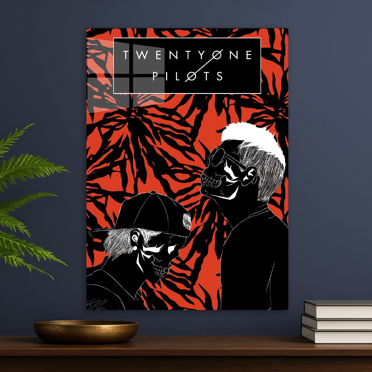 Twenty One Pilots Red Foliage