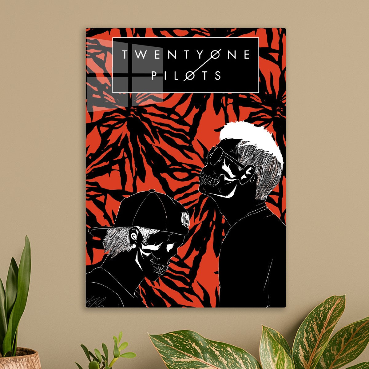 Twenty One Pilots Red Foliage