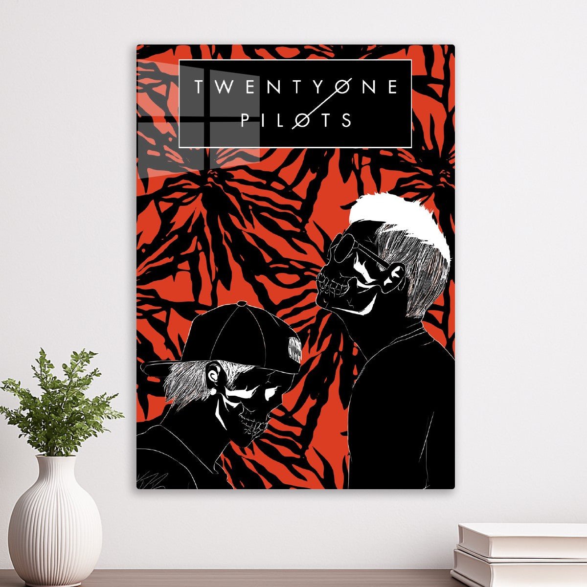 Twenty One Pilots Red Foliage