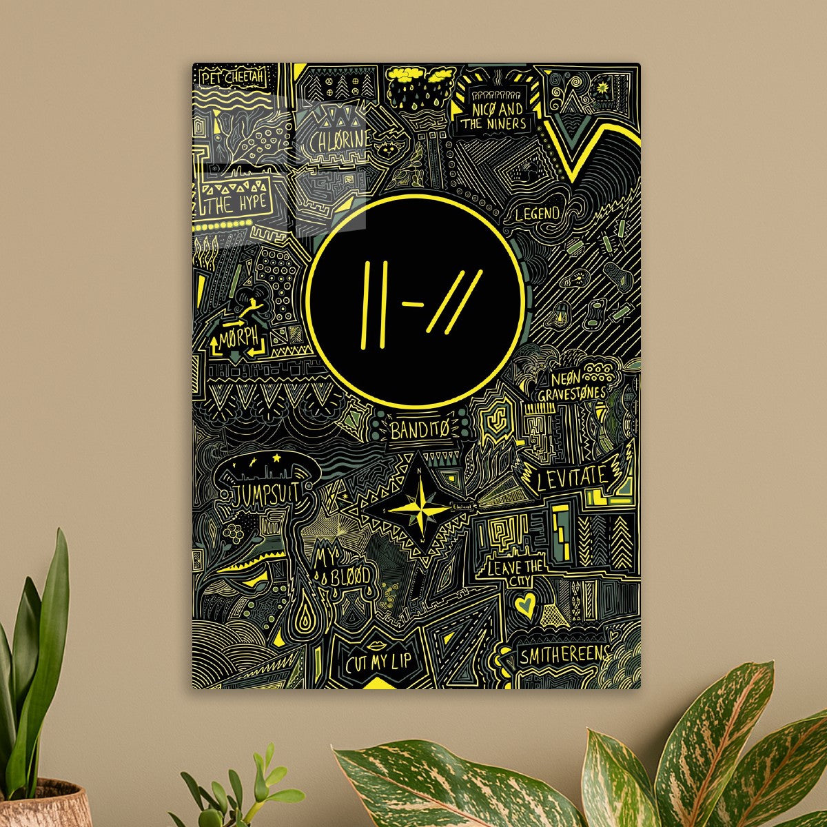 Twenty One Pilots Song Collage