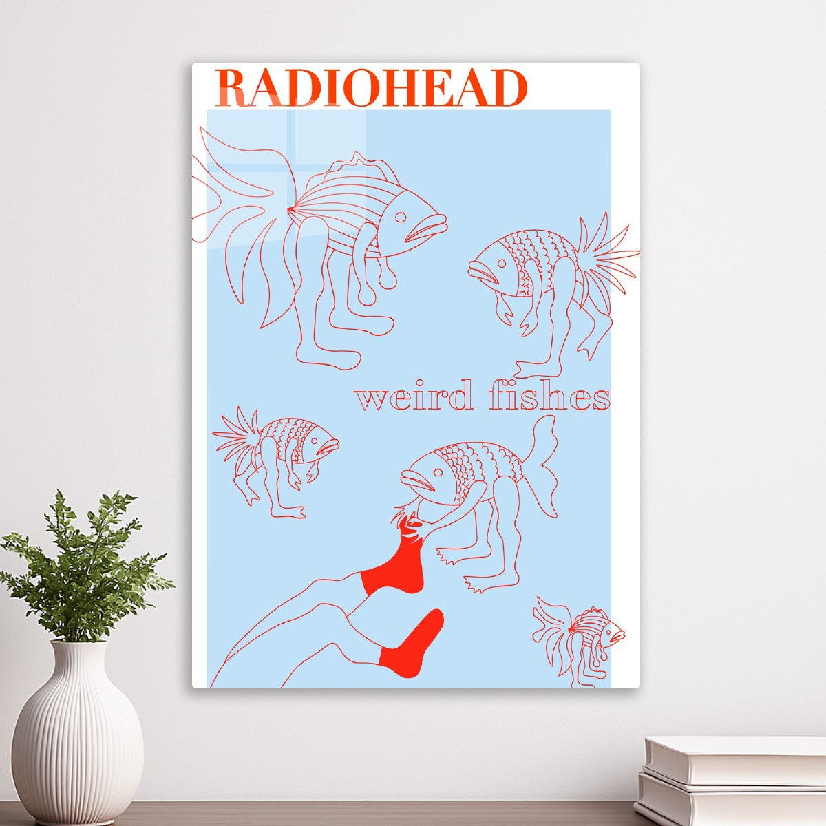 Radiohead Weird Fishes Artwork