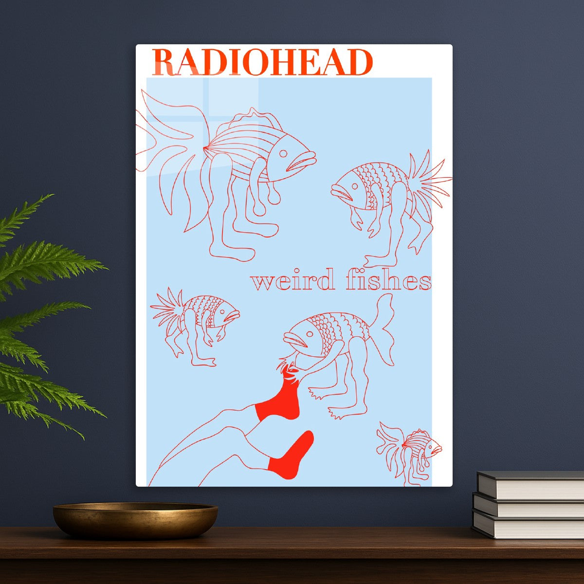 Radiohead Weird Fishes Artwork