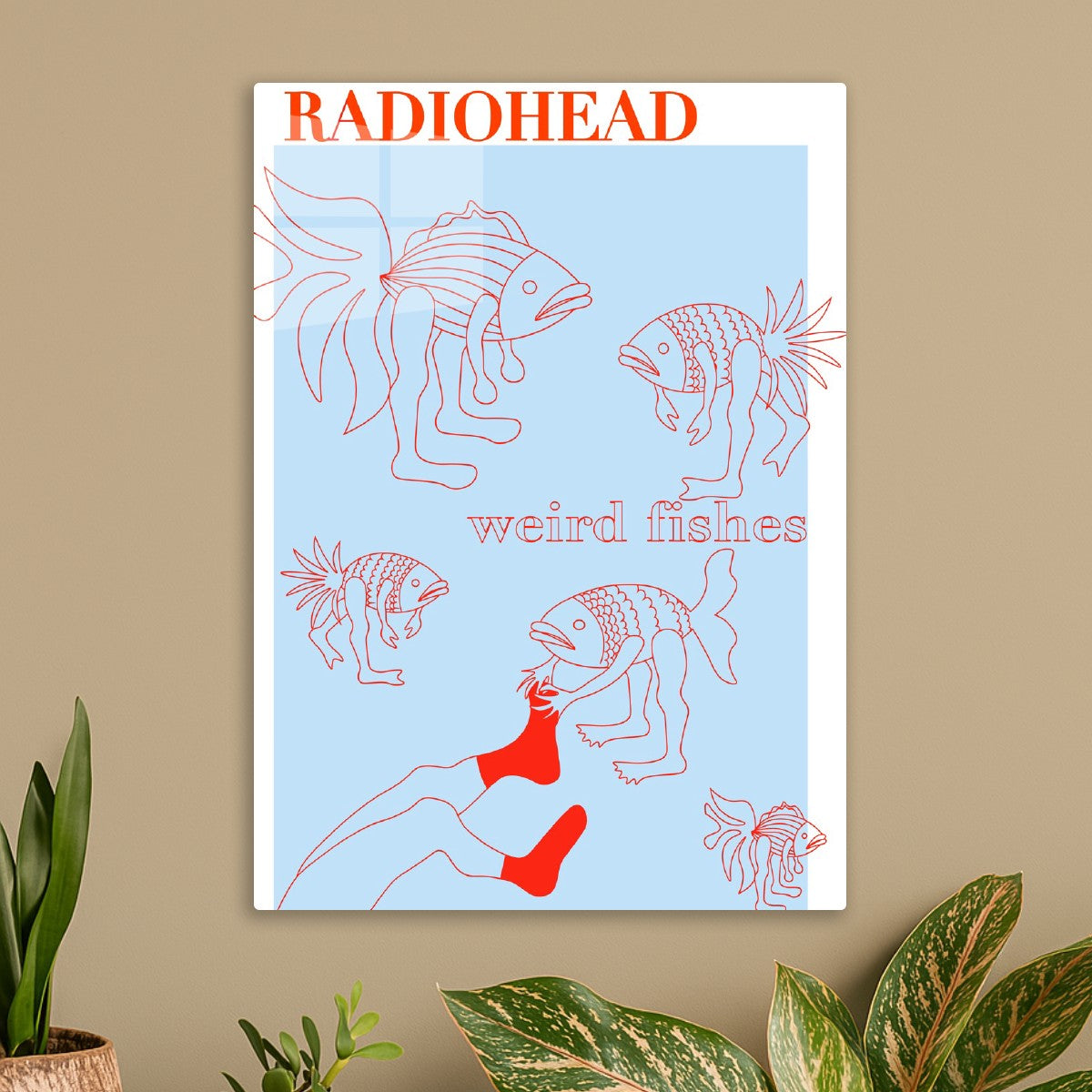 Radiohead Weird Fishes Artwork