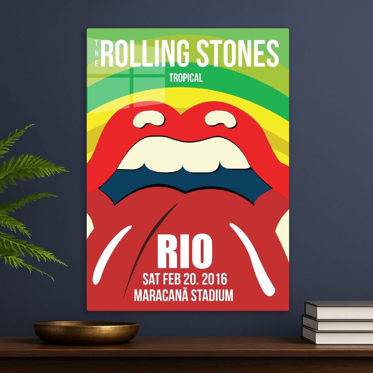 Rolling Stones Rio 2016 Tropical