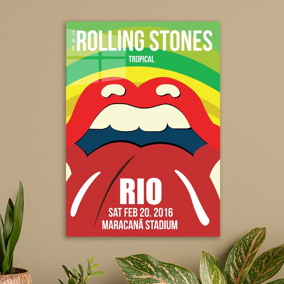 Rolling Stones Rio 2016 Tropical