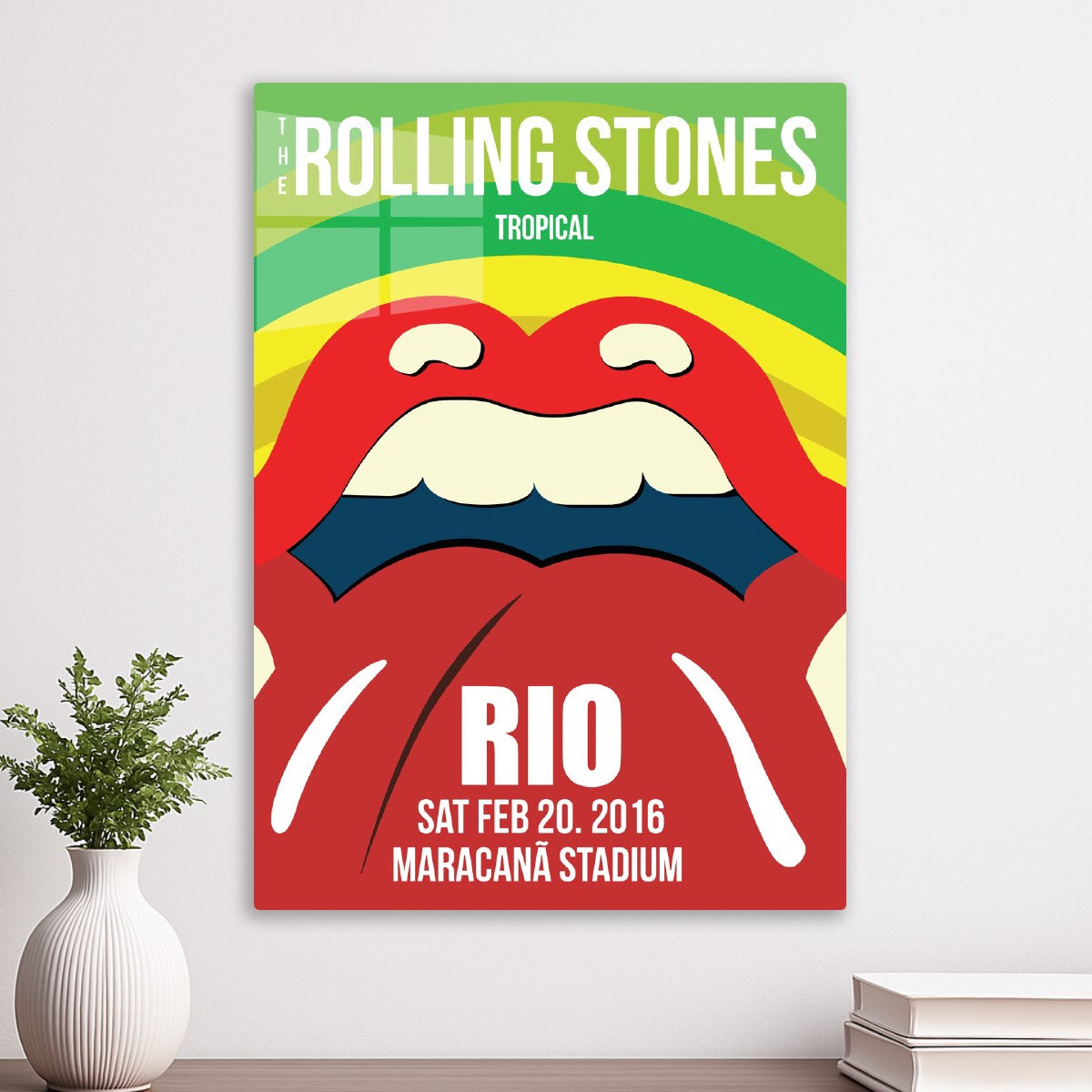 Rolling Stones Rio 2016 Tropical